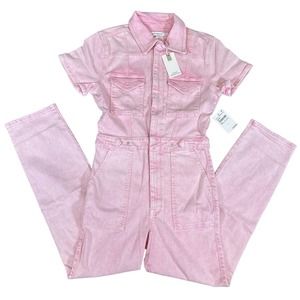 Good American Fit For Success Jumpsuit Pink Size Medium Women's NWTs